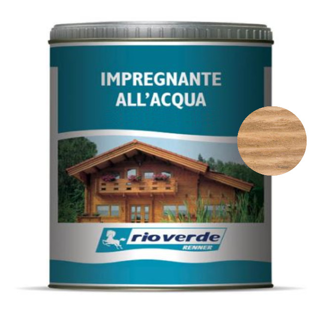 IMPREGNANTE CLASSICO ALL'ACQUA RIOVERDE RM1610 PINO-LARICE LT. 2,5